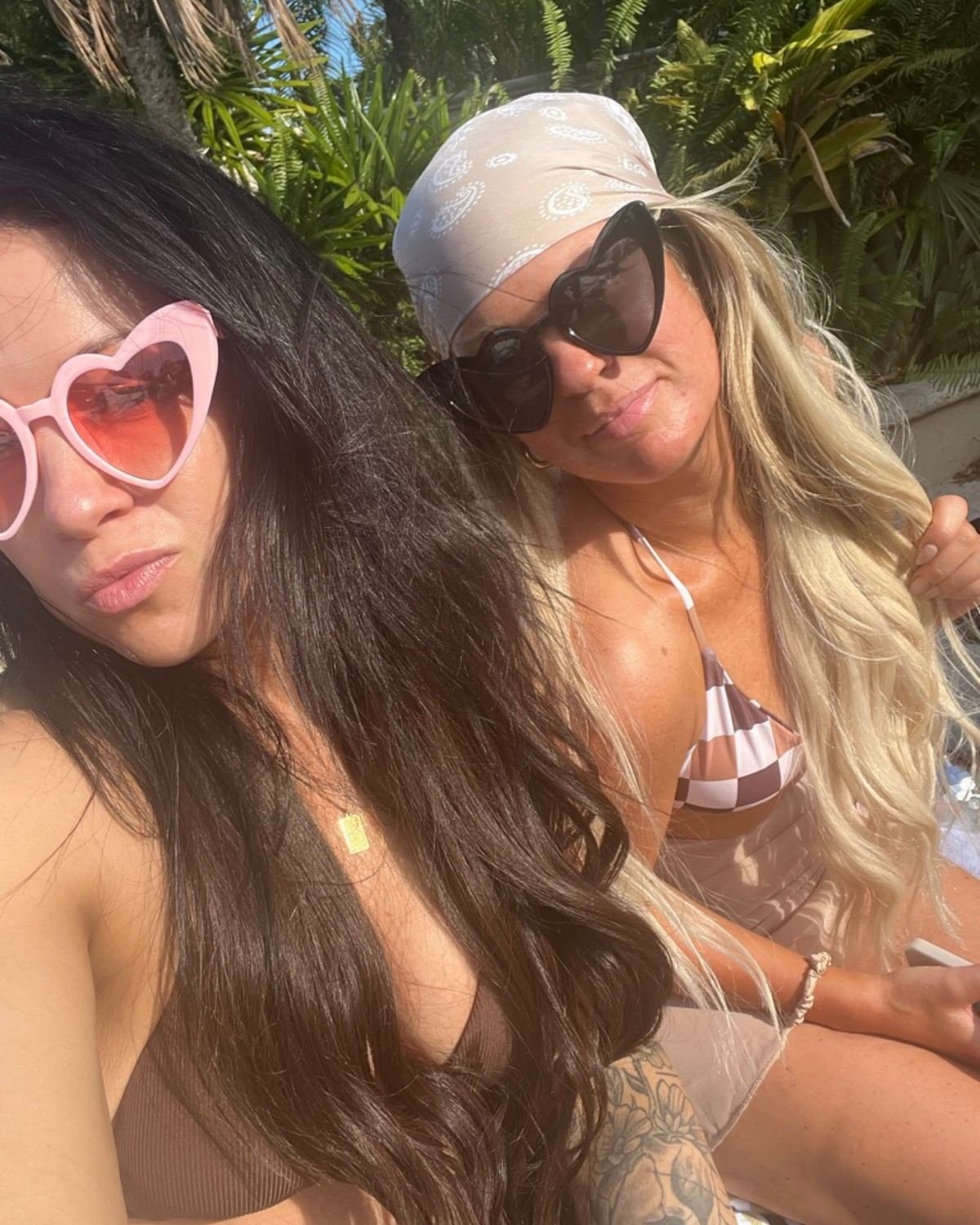 The KYELLA founders together outdoors wearing sunglasses