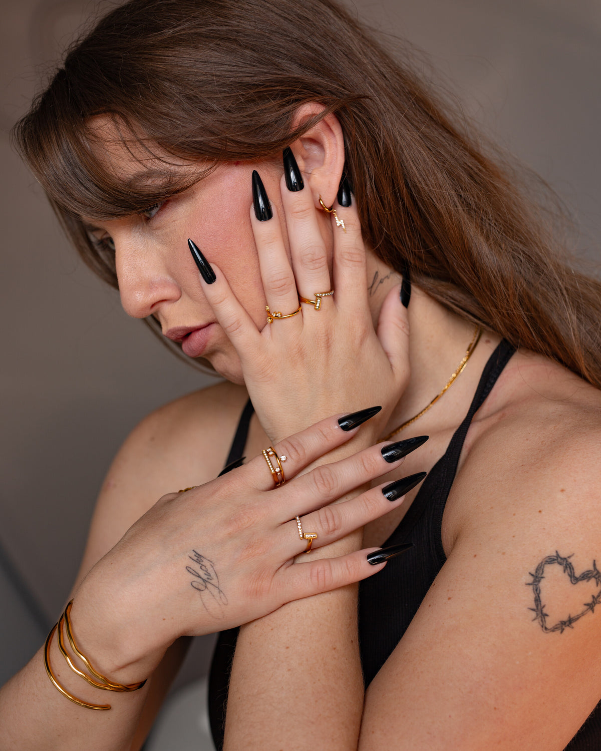 Calypso Cuff, lifestyle detail view 2.