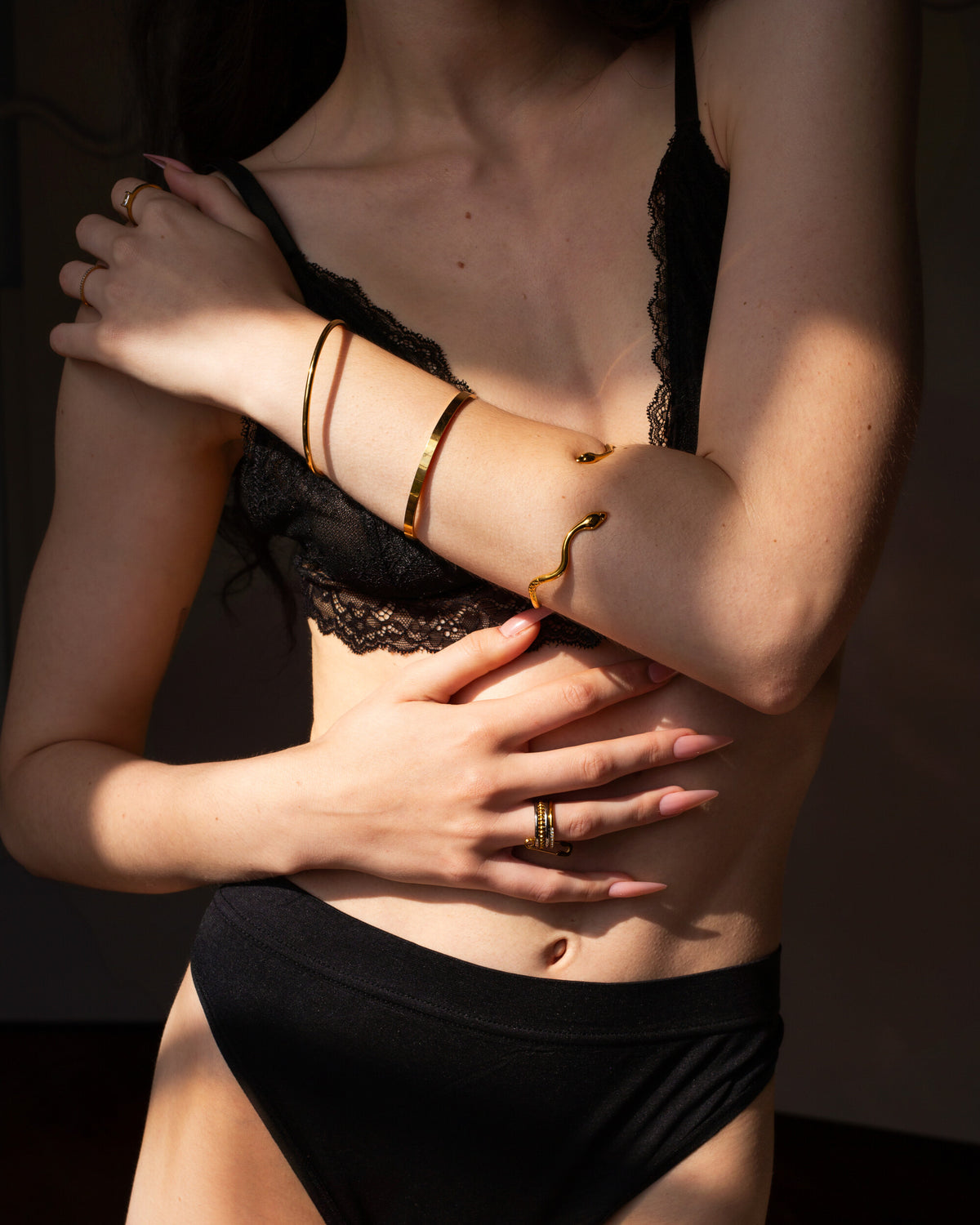 Gaia Cuff, lifestyle detail view 3.