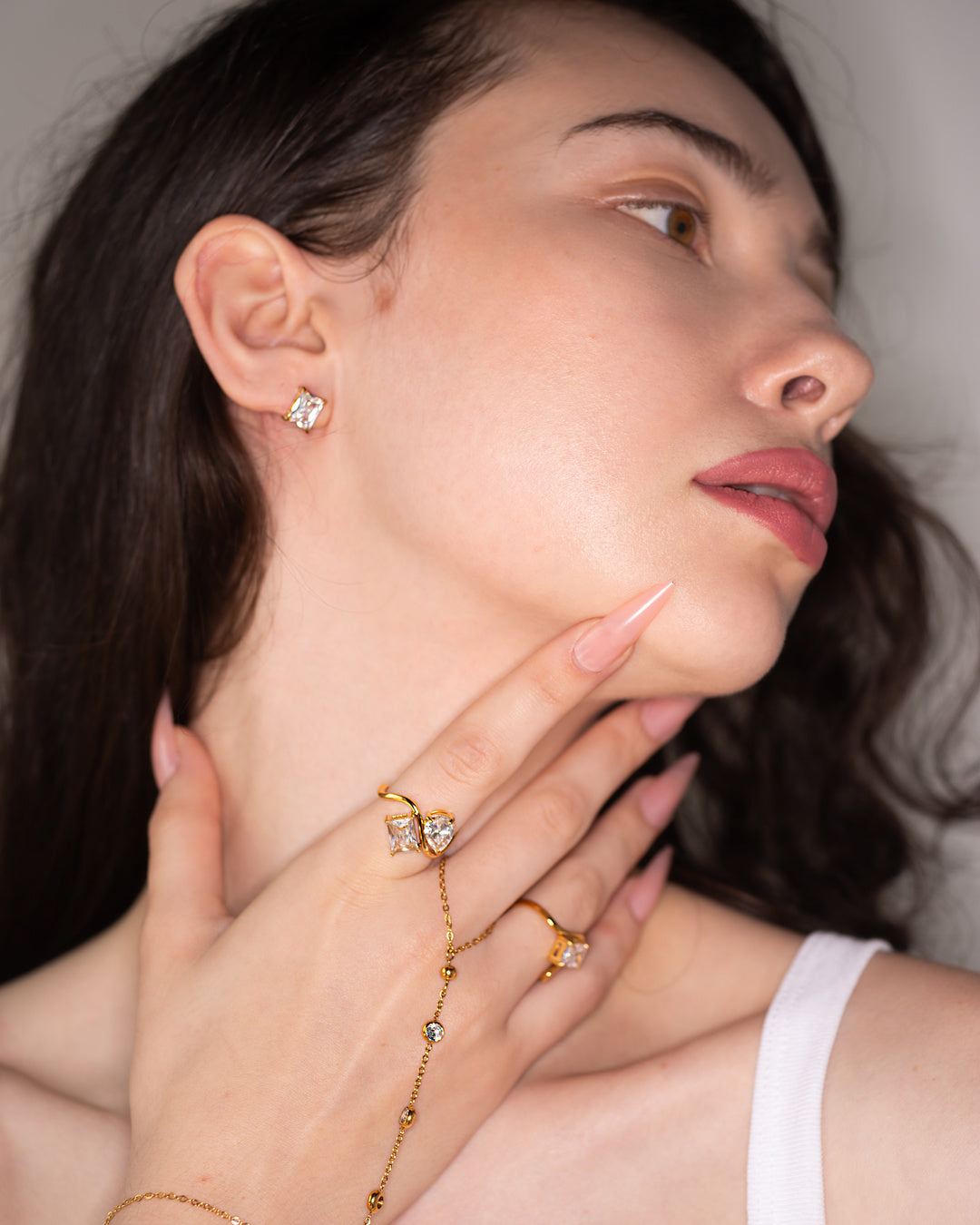 Morrigan Hand Chain shown in a final styled detail view.